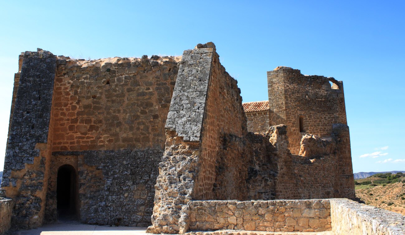 Castle of Zorita de los Canes-Alcazaba de Zorita, Spain